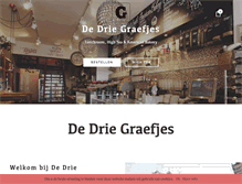Tablet Screenshot of dedriegraefjes.nl